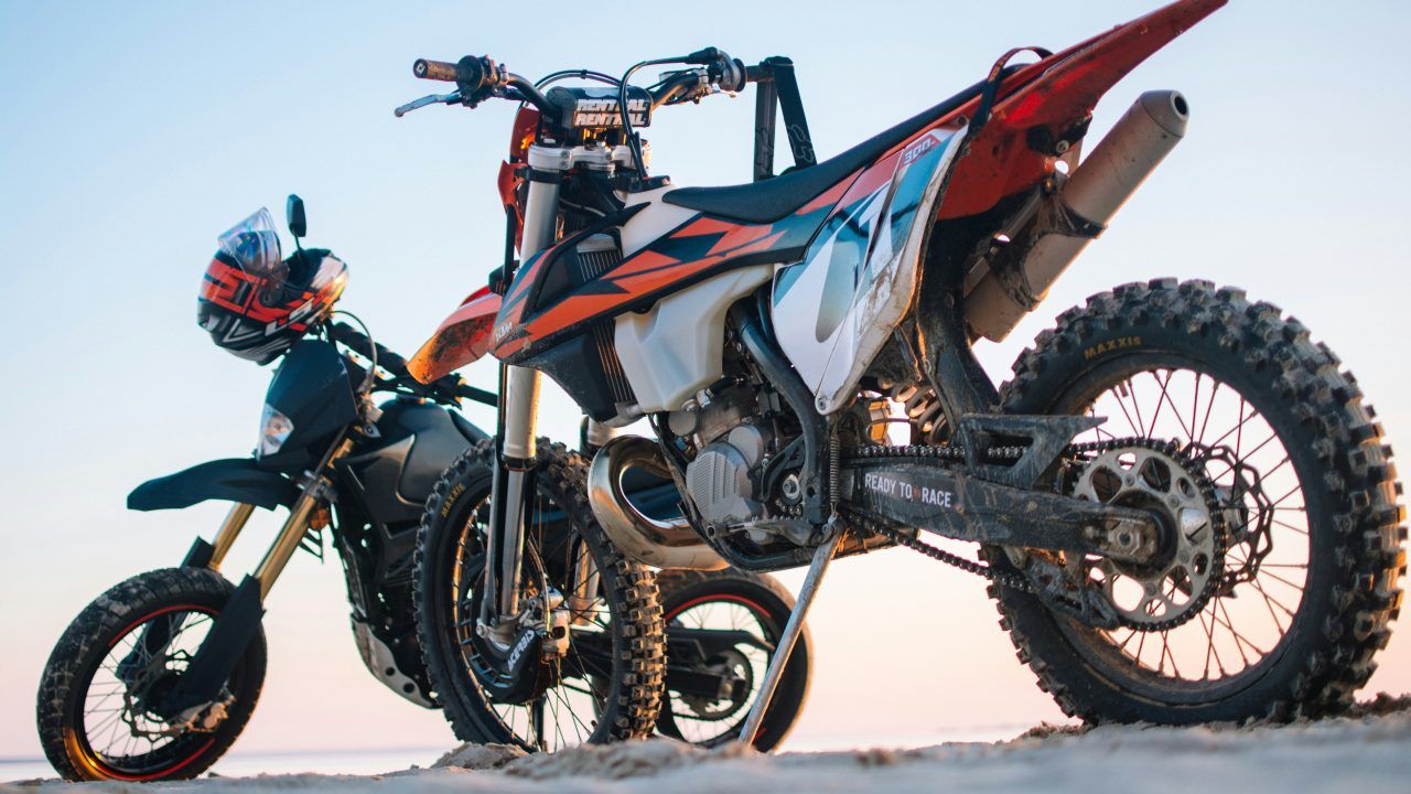 Moto en verano