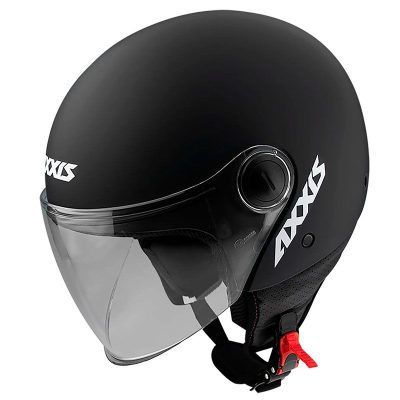 Casco axxis square negro mate