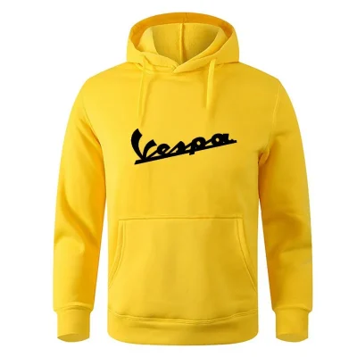 Sudadera amarilla vespa