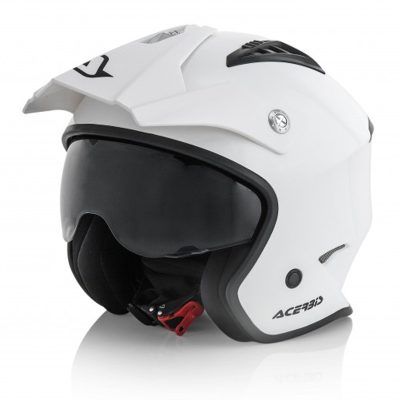 Casco acerbis aria blanco