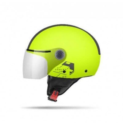 Casco krp alley sv amarillo fluor