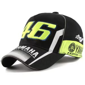 gorra negra valentino rossi
